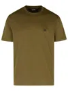 C.p. Company Printed Short Sleeved T-shirt In Green