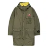 C.p. Company Long-sleeved Casual Jacket In Green
