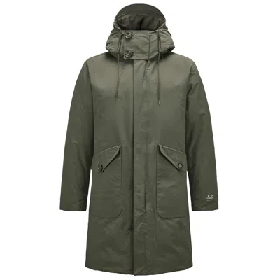 C.P. COMPANY C.P. COMPANY GREEN POLYESTER MEN'S JACKET