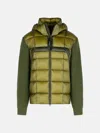 C.p. Company Green Wool And Nylon Sweater In Green