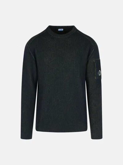 C.p. Company Green Wool Blend Sweater