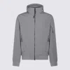 C.p. Company Grey Casual Jacket In Grey