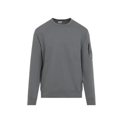 C.P. COMPANY C.P. COMPANY GREY COTTON SWEATSHIRT