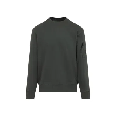 C.P. COMPANY C.P. COMPANY GREY COTTON SWEATSHIRT