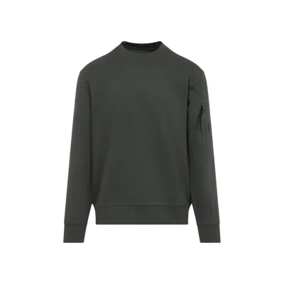 C.P. COMPANY GREY COTTON SWEATSHIRT