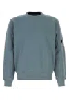 C.p. Company C.p.company Lens Detailed Sweatshirt In Stormyweather