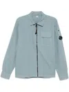 C.p. Company C.p.company Organic Cotton Overshirt In Grey