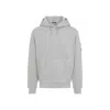 C.p. Company C.p.company Hoodie With Lens Detail In Gray