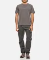 C.p. Company Grey Logo T-shirt In Beige