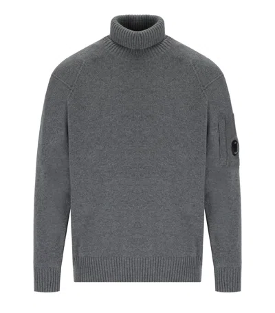 C.P. COMPANY C.P. COMPANY GRS GUNMETAL TURTLENECK SWEATER