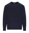 C.p. Company Grs Total Eclipse Crewneck Jumper In Blue