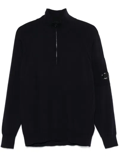 C.P. COMPANY HALF-ZIP SWEATER