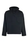 C.p. Company C.p.company Half Zip Sweatshirt In Black