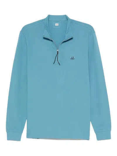 C.p. Company Half-zip Sweatshirt In Blue