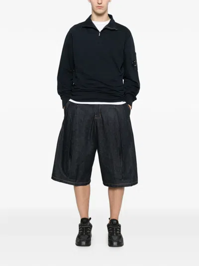 C.p. Company Half-zip Sweatshirt In Blue