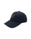 C.p. Company Logo-intarsia Cap In Black