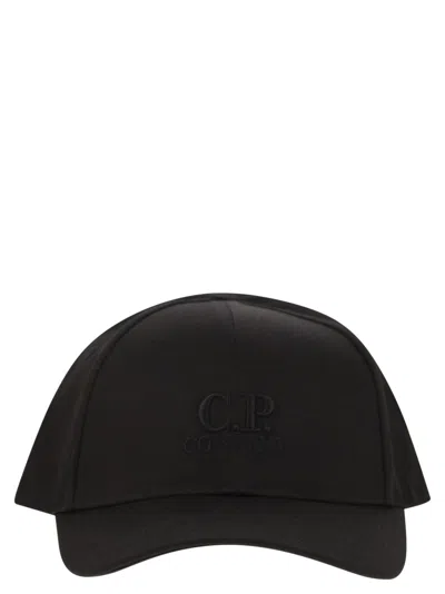 C.P. COMPANY CP COMPANY HAT WITH VISOR AND EMBROIDERED LOGO