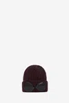 C.p. Company C. P. Company Goggle Wool Beanie In Bordeaux