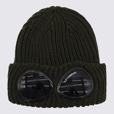 C.P. COMPANY HATS IVY GREEN