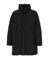 C.p. Company High Collar Casual Jacket In Black