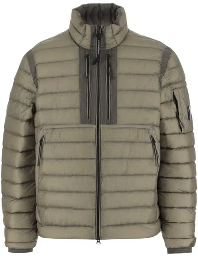 C.P. COMPANY HIGH COLLAR DD-SHELL BOMBER JACKET