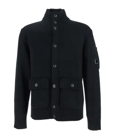 C.P. COMPANY C.P. COMPANY LENS BUTTON-UP JACKET