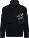 C.p. Company C.p.company High-neck Jacket In Black