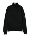 C.p. Company High-necked Sweater In Black