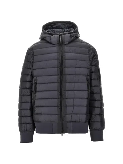 C.p. Company Hooded Bomber In Gray