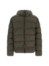 C.p. Company Hooded Botito Down Jacket In Green
