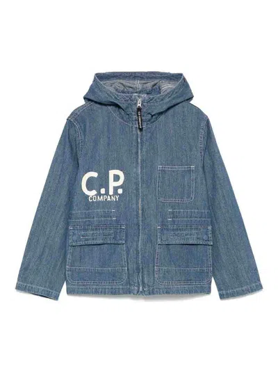 C.p. Company Kids' Chaqueta Casual - Azul In Blue