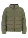 C.p. Company C.p.company Sage Green Nylon Down Jacket In Green