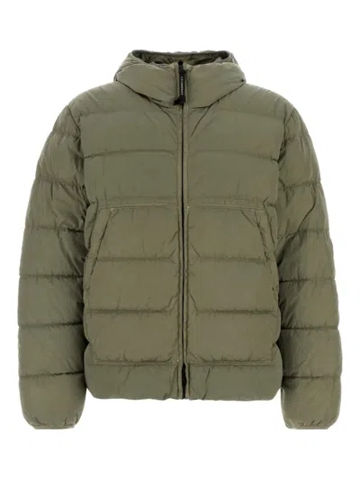 C.P. COMPANY HOODED DOWN JACKET