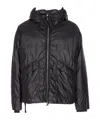 C.p. Company Long Sleeve Padded Outerwear Jacket In Black