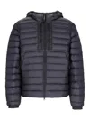 C.p. Company Dd-shell Black Polyamide Down Jacket In Blue