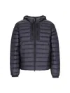C.p. Company Dd-shell Black Polyamide Down Jacket In Blue