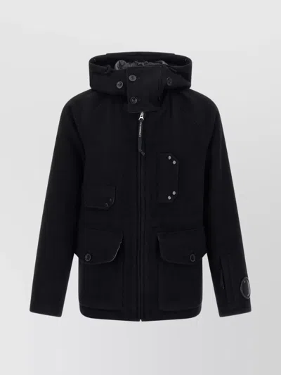C.P. COMPANY HOODED DUFFEL STYLE MEDIUM JACKET