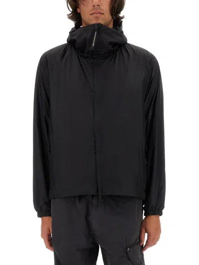 C.p. Company Hooded Jacket In Black