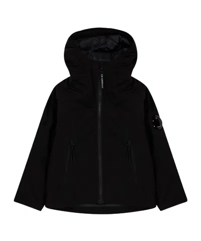C.p. Company Hooded Jacket In Black