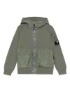 C.p. Company Hooded Jacket In Green