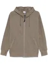 C.p. Company Hooded Jacket In Green