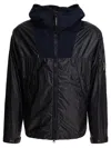 C.p. Company Hooded Jacket With Distinctive Lens Detail In Black