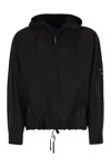 C.P. COMPANY C.P. COMPANY HOODED JACKET WITH HALF ZIP