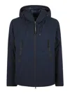 C.p. Company C.p.company Pro-tek Hooded Jacket In Blue