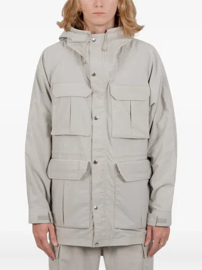 C.p. Company Hooded Multi-pocket Jacket In Gray