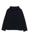 C.p. Company Hooded Multipocket Jacket In Blue