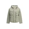 C.p. Company C. P. Company Hooded Nylon Jacket In Gray