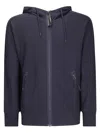 C.p. Company C. P. Company Zip-up Hoodie With Innovative Goggle Design In Animal Print
