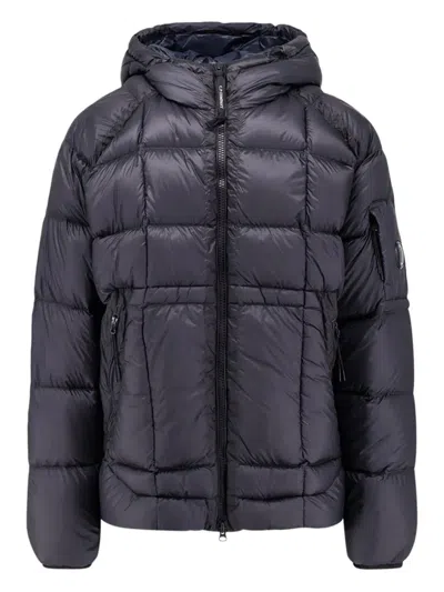 C.p. Company C.p.company Men Soft Shell Nylon Down Jacket In Purple