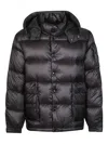 C.p. Company Hooded Puffer Jacket In Black
